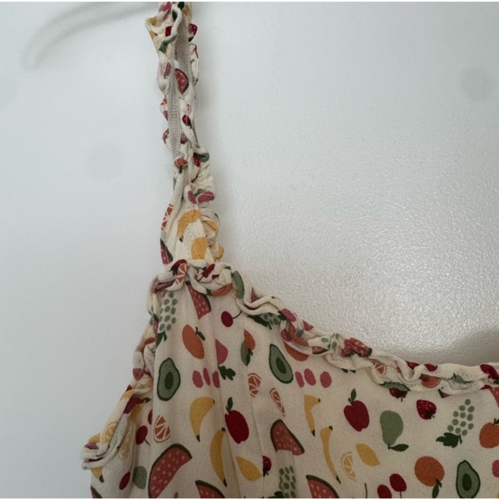 Colorful Fruit Print Dress - Picture 6 of 9